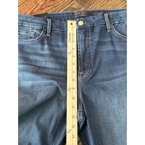 JEN 7 By 7 For All Mankind Womens Size 18 Blue Slim Straight Jeans NWT - Picture 4 of 11